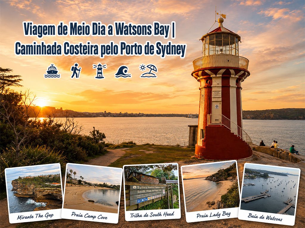 Viagem de Meio Dia a Watsons Bay