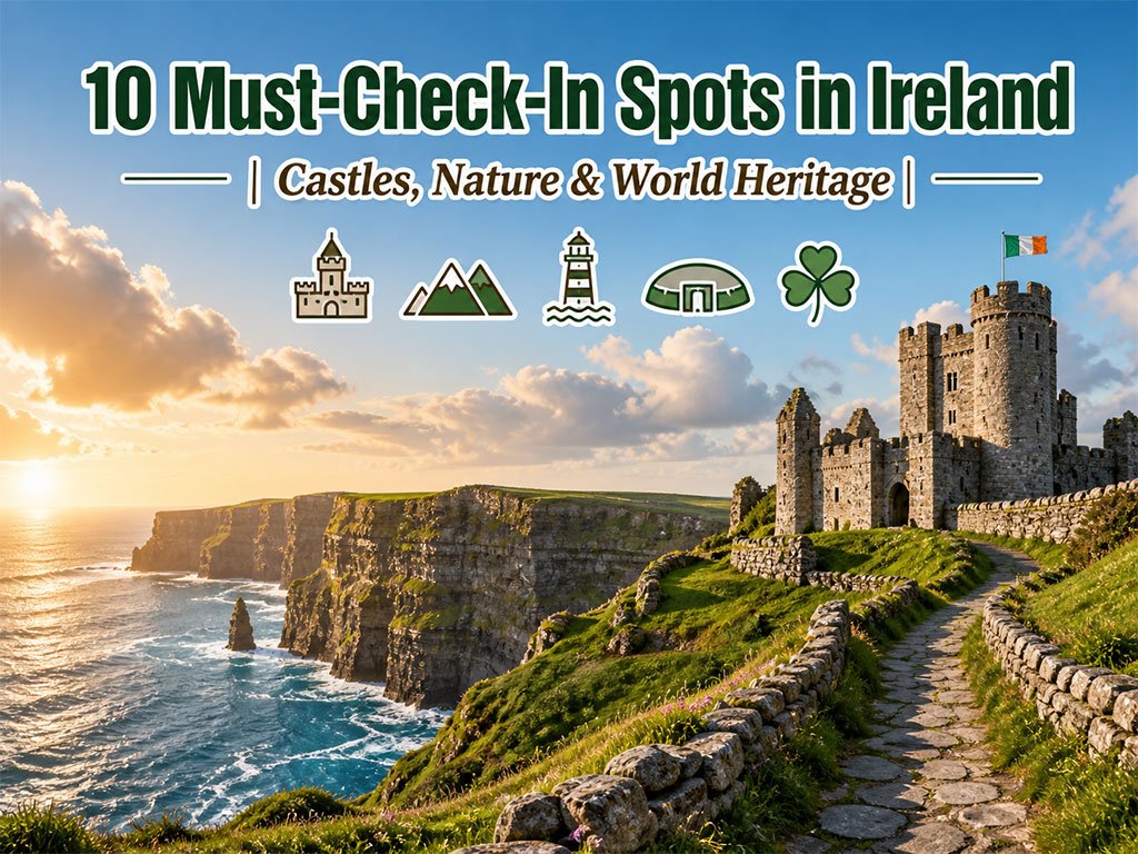 10 Pontos Imperdíveis na Irlanda